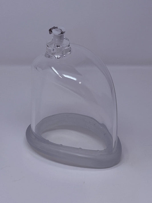 Extreme XD 5" (Extra Deep) Crystal Clear Replacement Pussy Vagina Pumping Suction Cup Cylinder (Similar to Frohle)