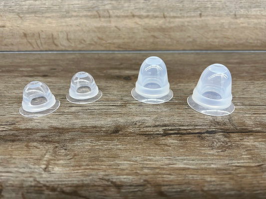 Silicone Nipple Suckers with Travel Case Tit Toys Nipple Clamps Super Sucker Breast Play