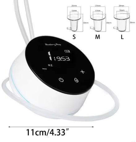 Automatic Electric Nipple Sucker Pump Starter Kit Tit Toys Nip Clamps Suction Cup Breast Play