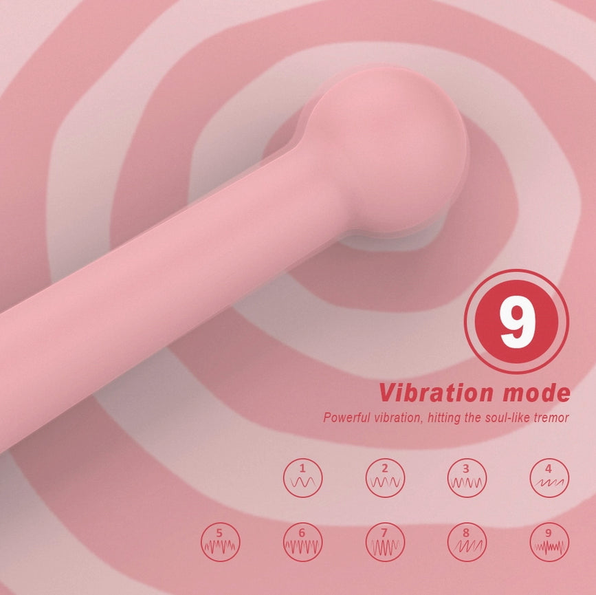 Carly Pink Lollipop Vibrator G Spot Anal - Cordless / Rechargeable