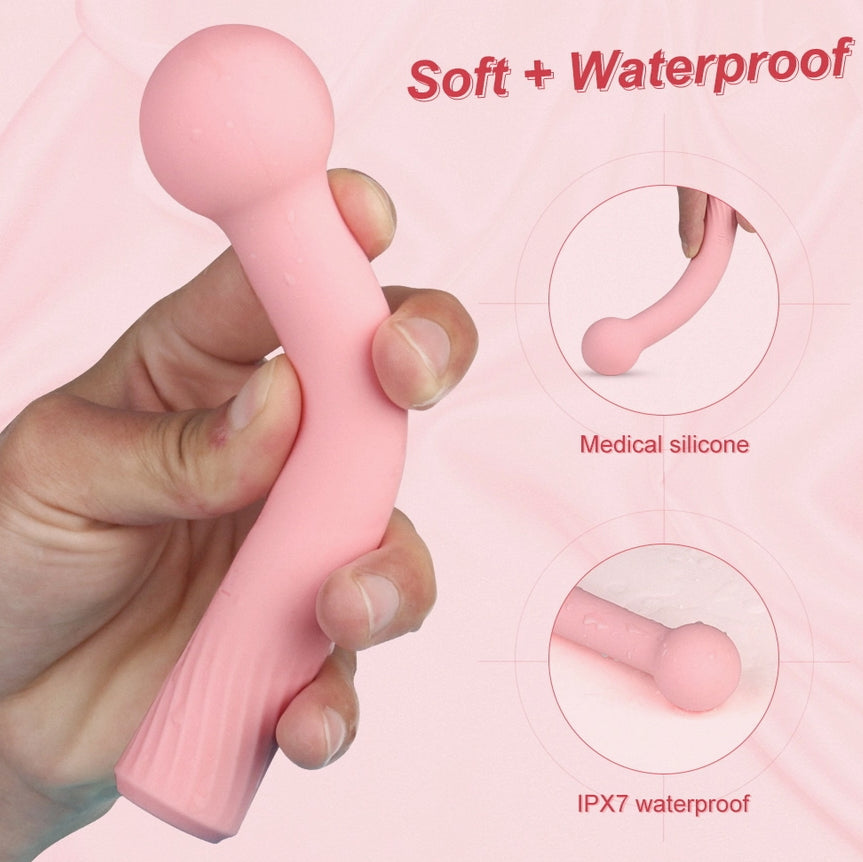 Carly Pink Lollipop Vibrator G Spot Anal - Cordless / Rechargeable