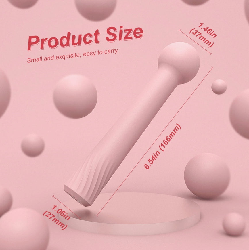 Carly Pink Lollipop Vibrator G Spot Anal - Cordless / Rechargeable