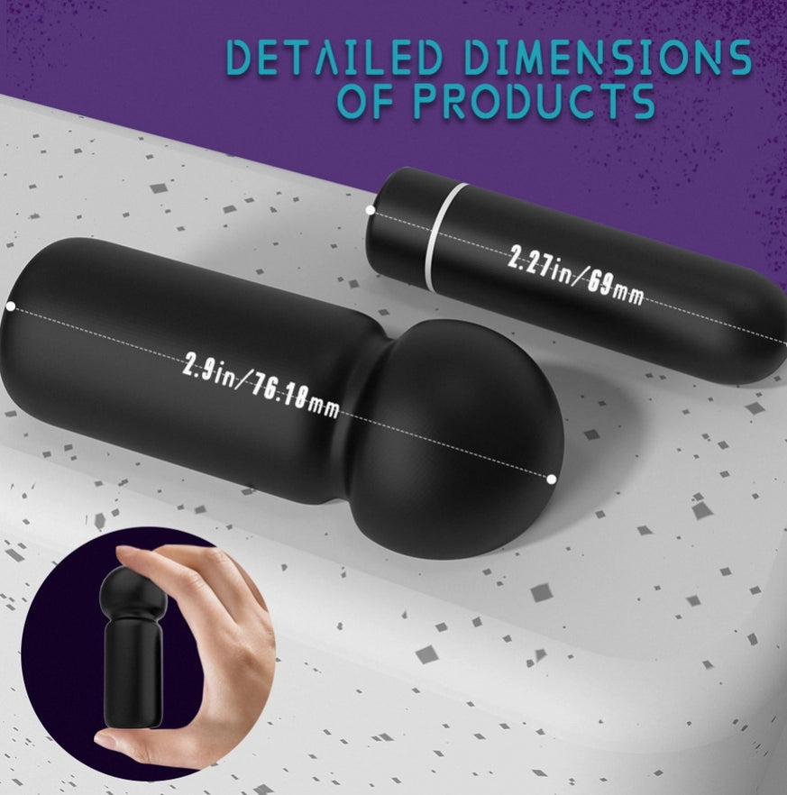 Bob the Bullet Mini Vibrator Personal Massager - Cordless / Rechargeable
