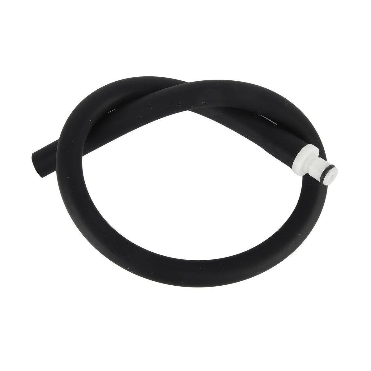 12" Replacement Silicone Vacuum Pumping Hose for All Pumps - Includes Male Connector Valve End