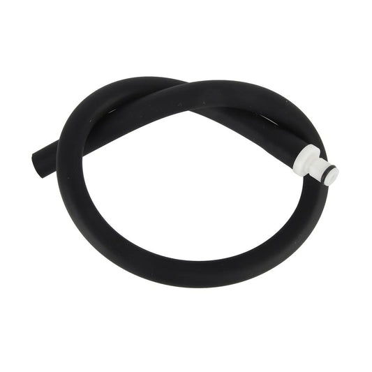 12" Replacement Silicone Vacuum Pumping Hose for All Pumps - Includes Male Connector Valve End