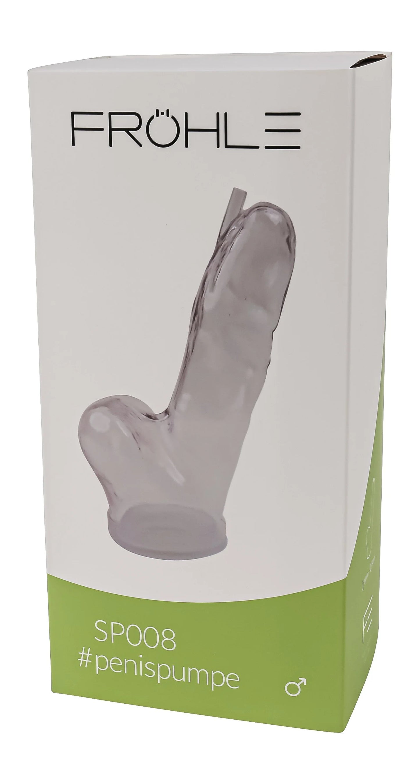 Frohle Realistic Penis & Balls Shape Pump Cylinder SP008