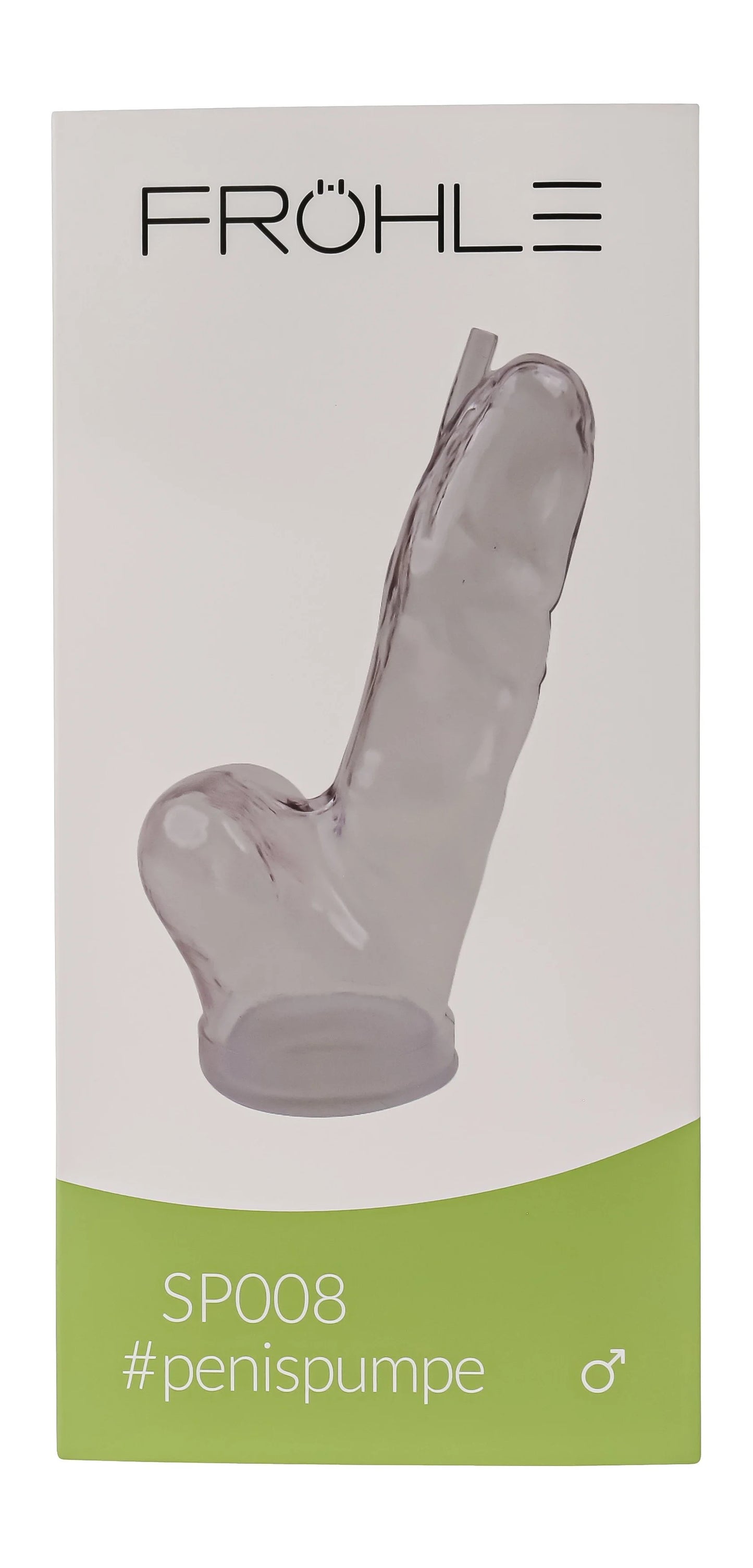 Frohle Realistic Penis & Balls Shape Pump Cylinder SP008