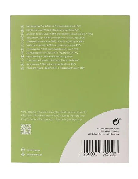 Frohle Replacement Breast Cup Size A (can also be used as a Pussy Pump Cylinder) SP013
