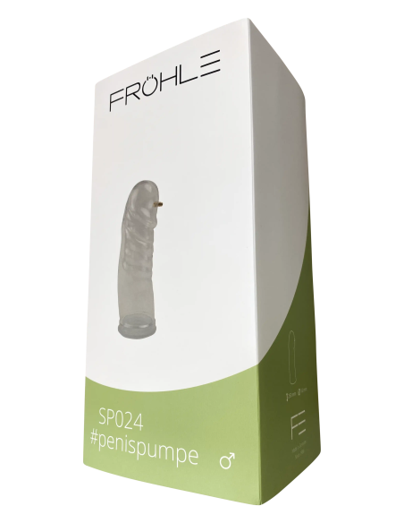 Frohle Anatomical Shape Penis Vacuum Pump Cylinder SP0024