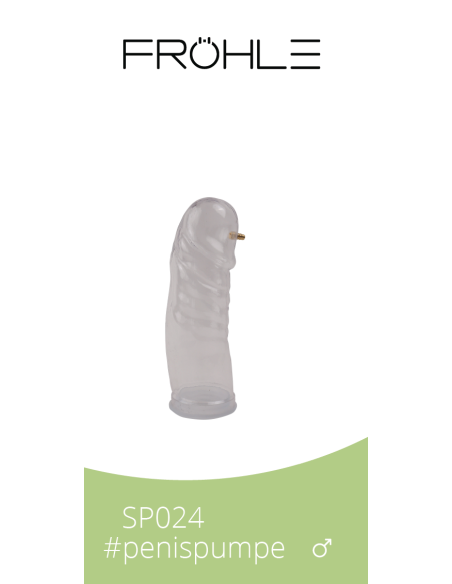 Frohle Anatomical Shape Penis Vacuum Pump Cylinder SP0024
