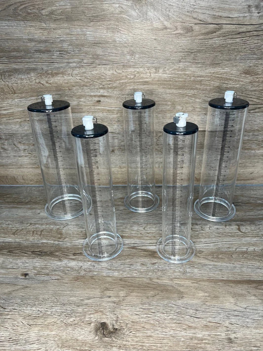 Penis Pump Cylinders for Vacuum Pumping