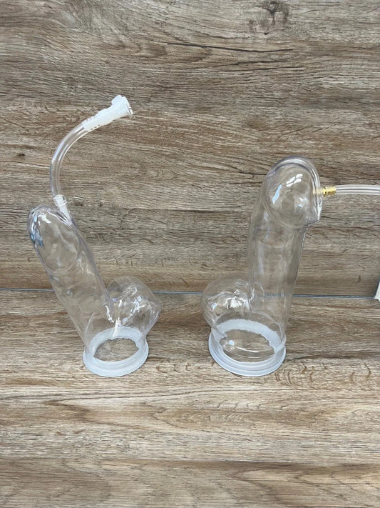 Big Ballz Penis Pumping Starter Kit (Includes Pump Cylinder & Vacuum Handle)